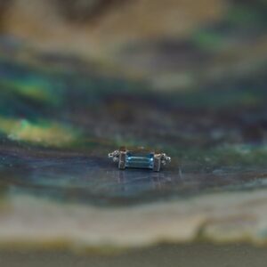 BVLA Siva white gold swiss Blue Topaz